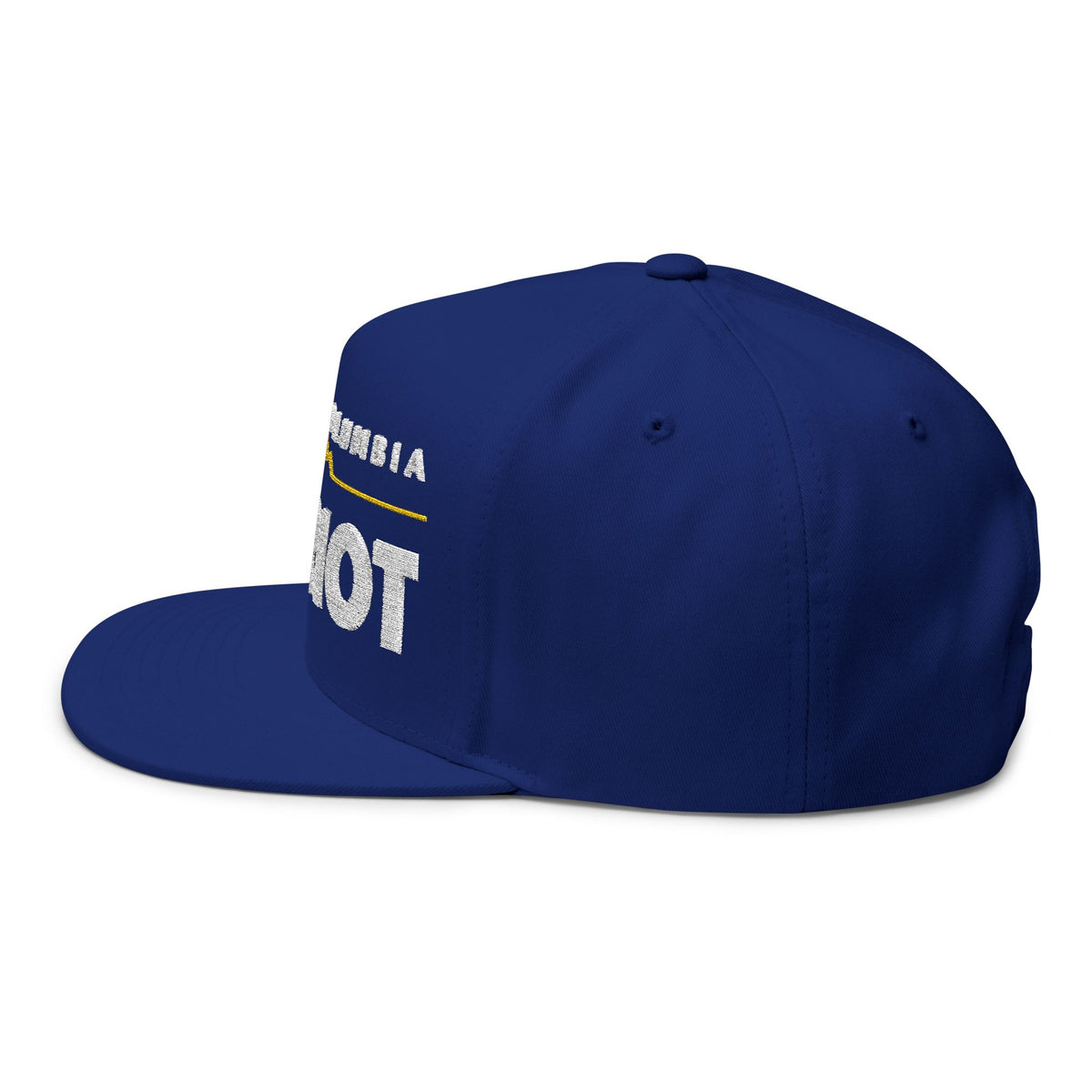 Flat Bill Cap (Embroidery)